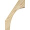 Ekena Millwork 4"W x 8"D x 12"H Westlake Rough Sawn Knee Brace, Douglas Fir BRC04X08X12WTL00RDF - alternate 3